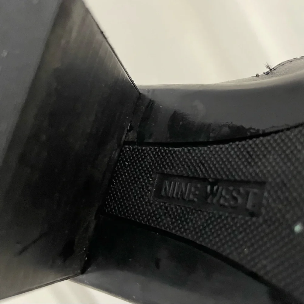 Vintage Black Heeled Boots - Picture 10 of 10